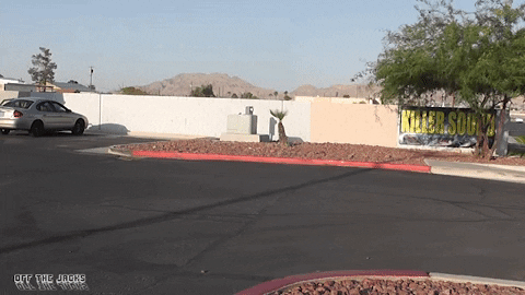 Dodge Challenger White Curve GIF