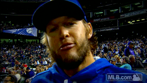 Dodgers Clayton Kershaw Ball Close Up GIF