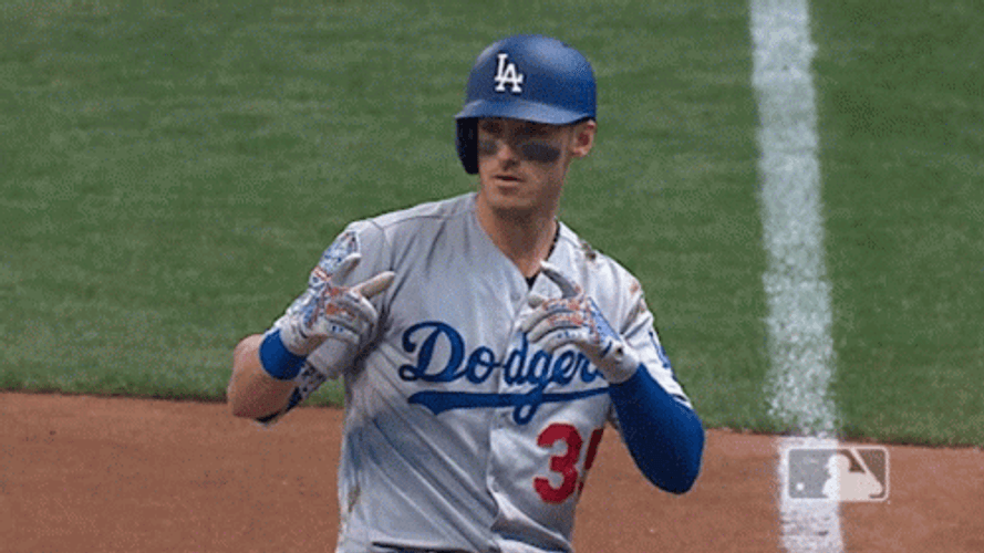 Dodgers Cody Bellinger Pointing GIF
