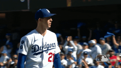Dodgers Dominant Player Walker Buehler GIF