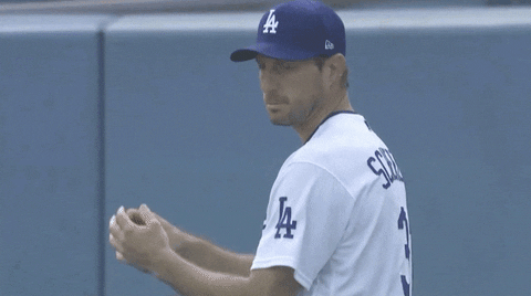 Dodgers Focused Max Scherzer GIF