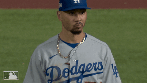 Dodgers Mookie Betts Big Smile GIF