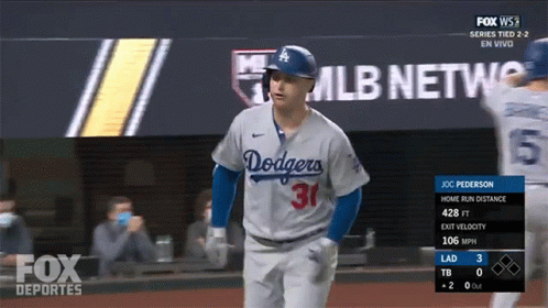 Dodgers Player Running Home