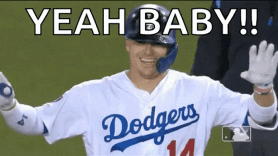 Dodgers Player Yeah Baby GIF