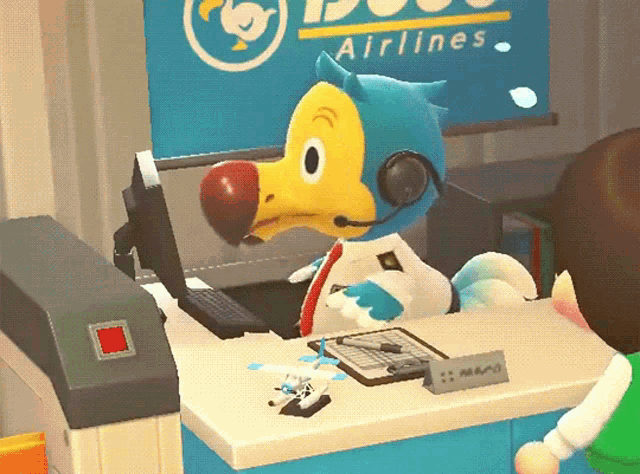 Dodo Airlines Animal Crossing Gif GIF