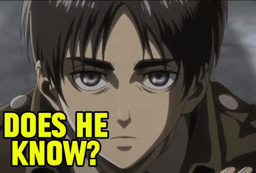 Does He Know