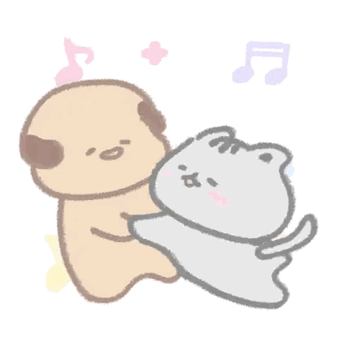 Dog and Cat Dancing