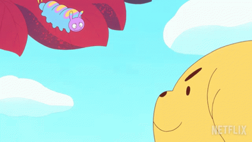 Dog and Caterpillar with Netflix