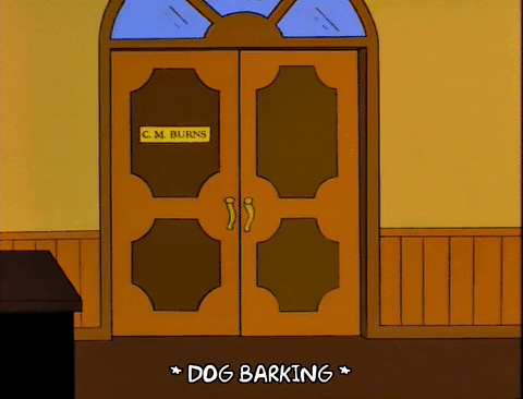 Dog Barking Outside Sound GIF
