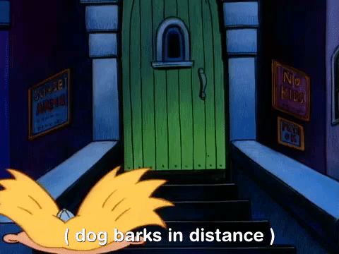 Dog Barking Sound In Distance GIF