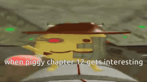 Dog Cartoon Saying When Piggy Chapter 12 Gets Interesting