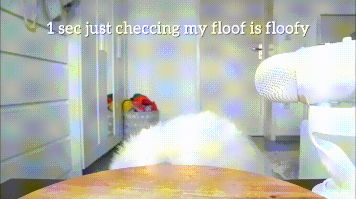 Dog Checking Yup I Still A Cloud GIF