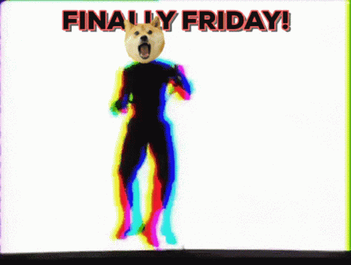 Dog Dancing Finally Friday GIF