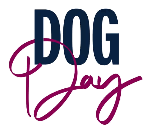 Dog Day Logo in Blue and Purple