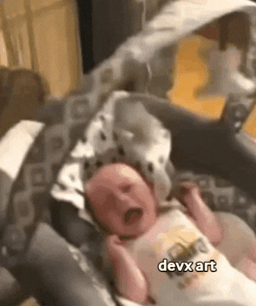 Dog Ear Plugs To Avoid Hearing Baby Cry GIF