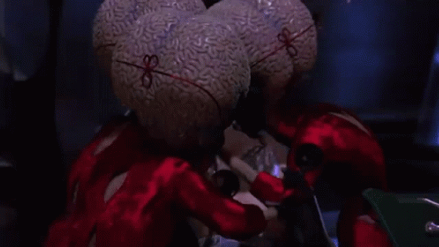 Dog Experiment Mars Attacks GIF