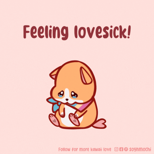 Dog Feeling Lovesick