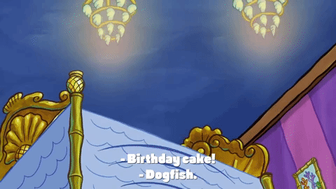 Dog Fish Happy Birthday Fishing Active Art GIF