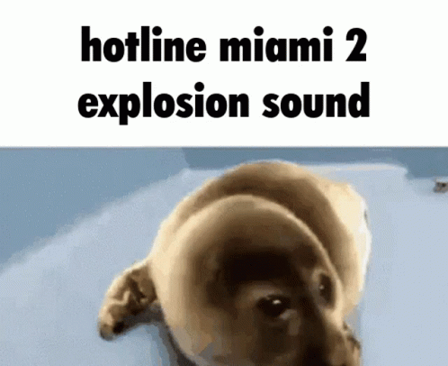 Dog Hotline Miami 2 Explosion Sound GIF