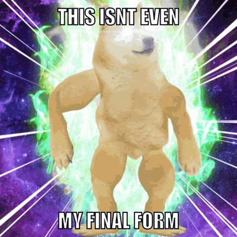 Dog Meme Strong Big Form GIF