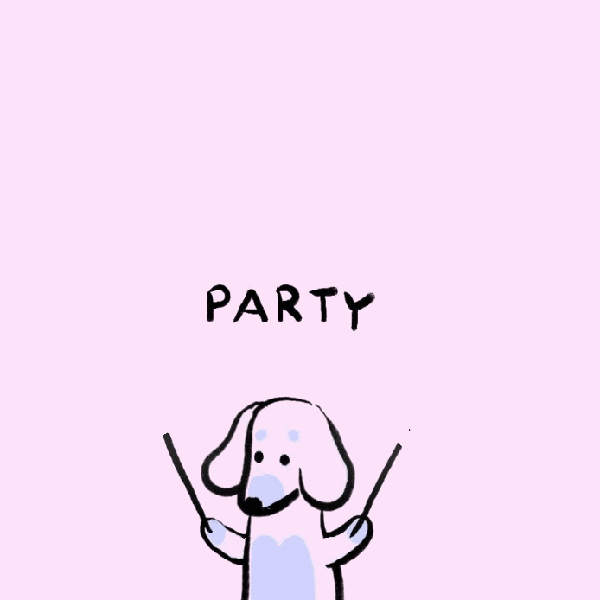 Dog Part Sparklers GIF