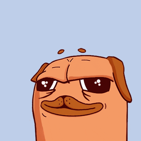 Dog Puppy Letter L Forehead GIF