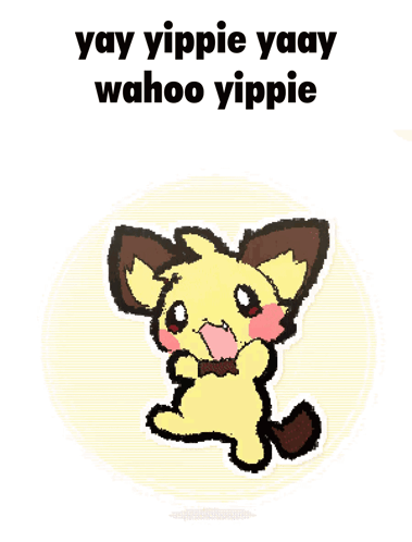 Dog Saying Yay Yippie Wahoo