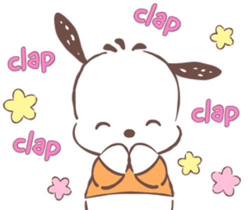 Dog Surrounded by Clap
