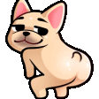 Dog Twerk Sticker GIF
