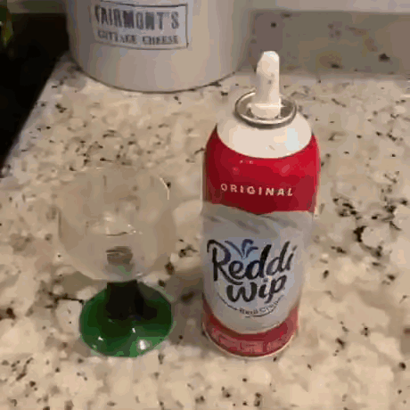 Dog Wanting Whipped Cream GIF