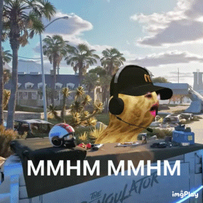 Dog Wearing Headphones and McDonald's Hat
