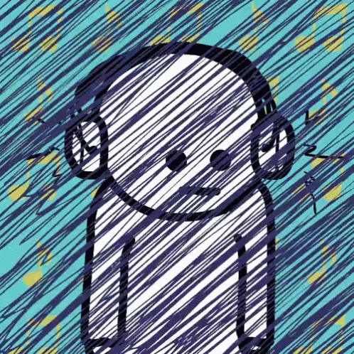 Dog Wearing Headphones