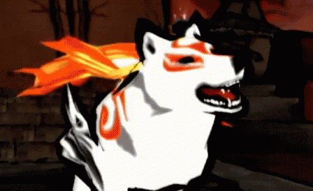 Dog with Flame from Mouth