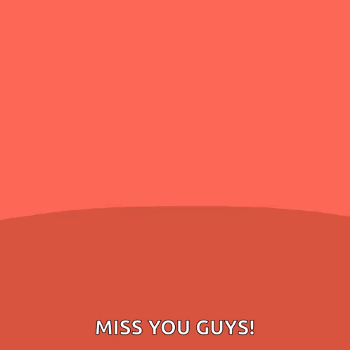 Dog With Tongue Out Saying Miss You Guys