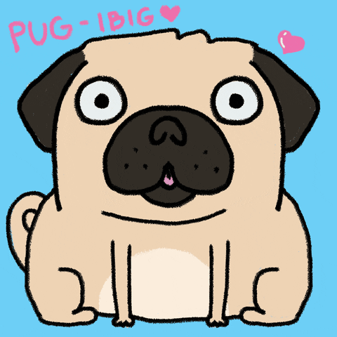 Dog With Tongue Poking Out Love GIF