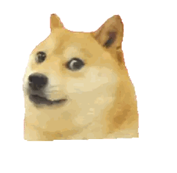 Doge Dog Wearing Sunglasses