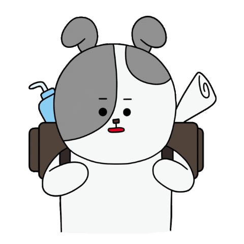 Doggo Sticker Mountain Climbers Go GIF