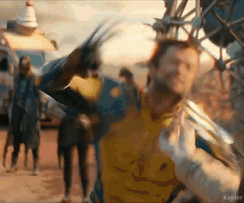 Dogpool And Wolverine Cassandra GIF