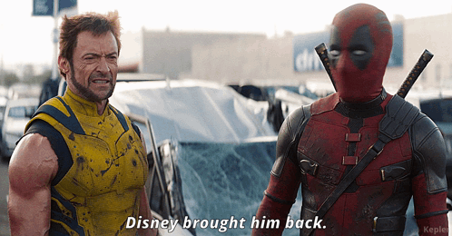 Dogpool Disney Brought Him Back GIF