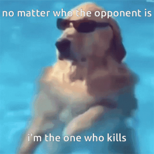 Dogpool I'm The One Who Kills GIF