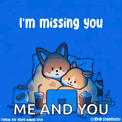 Dogs Watching Movie Saying Missing You