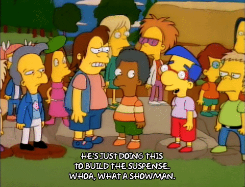 Doing To Build The Suspense Here GIF