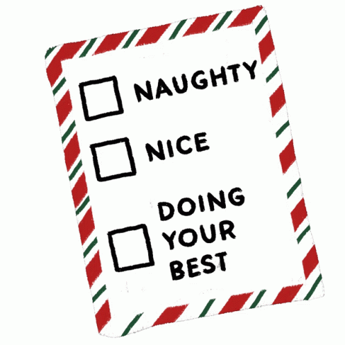 Doing Your Best Christmas Holidays Sticker GIF