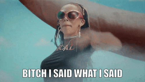 Doja Cat I Said What I Said GIF