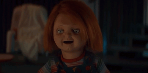 Doll Making a Funny Face