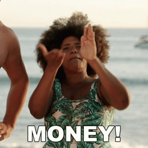 Dollar Bill Money Dance GIF