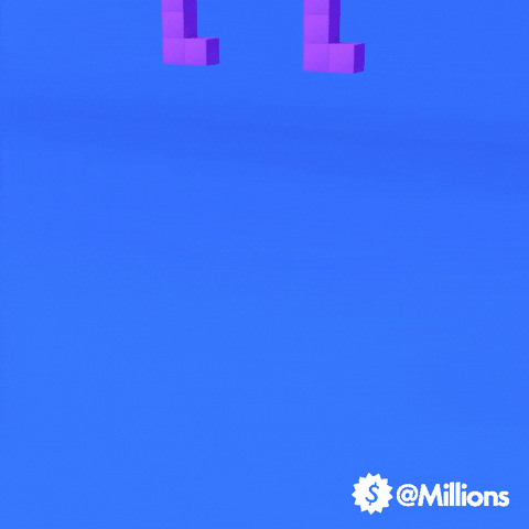 Dollar Tetris Game GIF