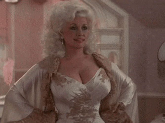 Dolly Parton Laughing GIF