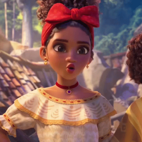 Dolores Encanto Elbowed Camilo GIF