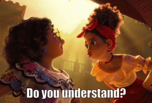 Dolores Encanto Mirabel Do You Understand GIF